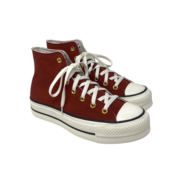 Converse Ctas Lift Platform Shoes Skate Women Brown Canvas Custom 171209C-WBGGS - Picture 7 of 11